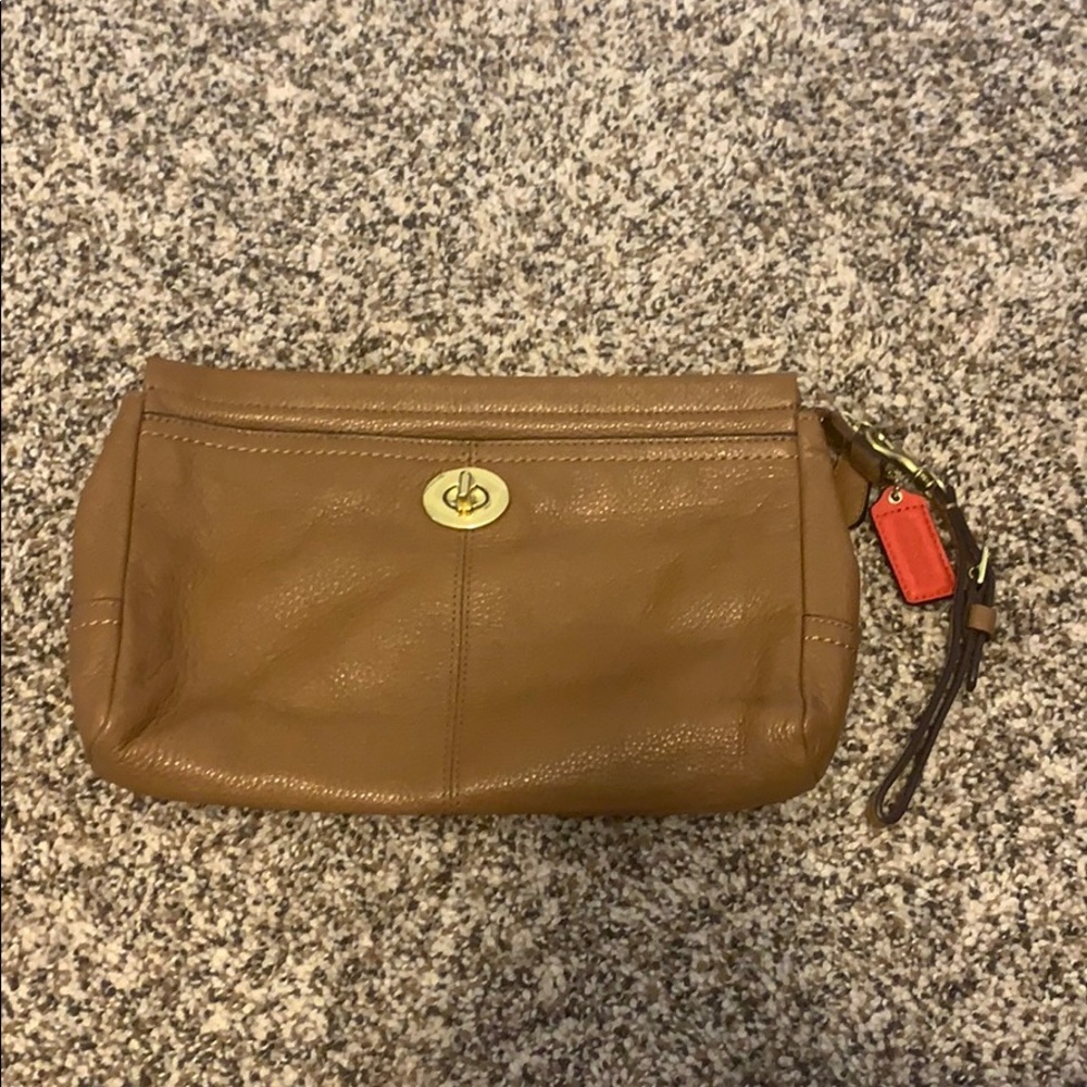 Coach Leather Clutch Gem
